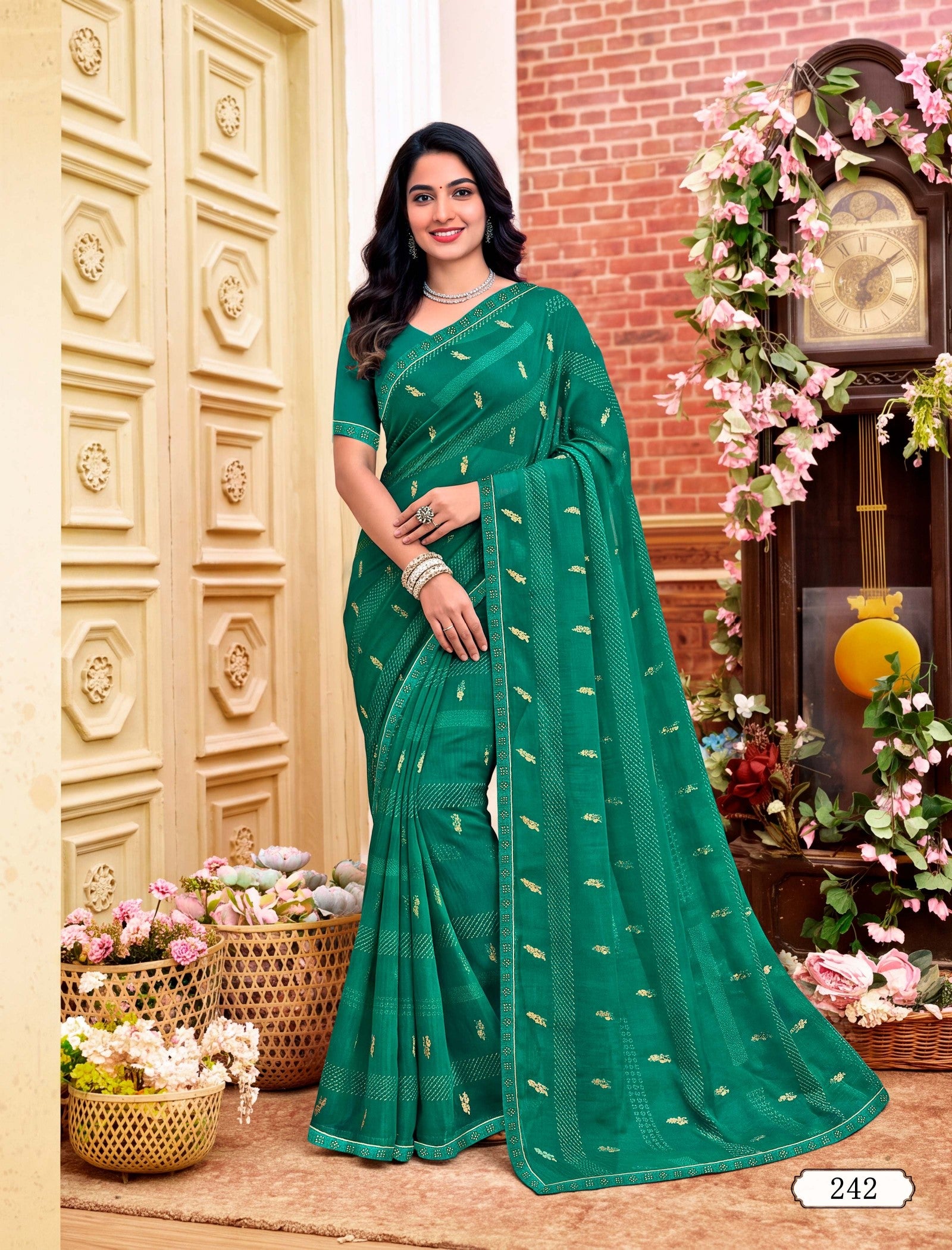 Ladorani Mohini Designer Saree Collection 8 Pcs Set