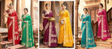 Lifestyle AMCHUR VOL-93 6 Pcs Set Designer Silk Saree