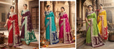 Lifestyle Akash Ganga Vol-50 Designer Saree - 6 Pcs Set