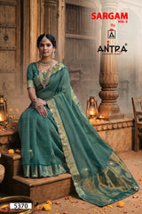 Antra Sargam Vol-3 Premium Fancy Silk Designer Saree - 4 PCS Wholesale Set