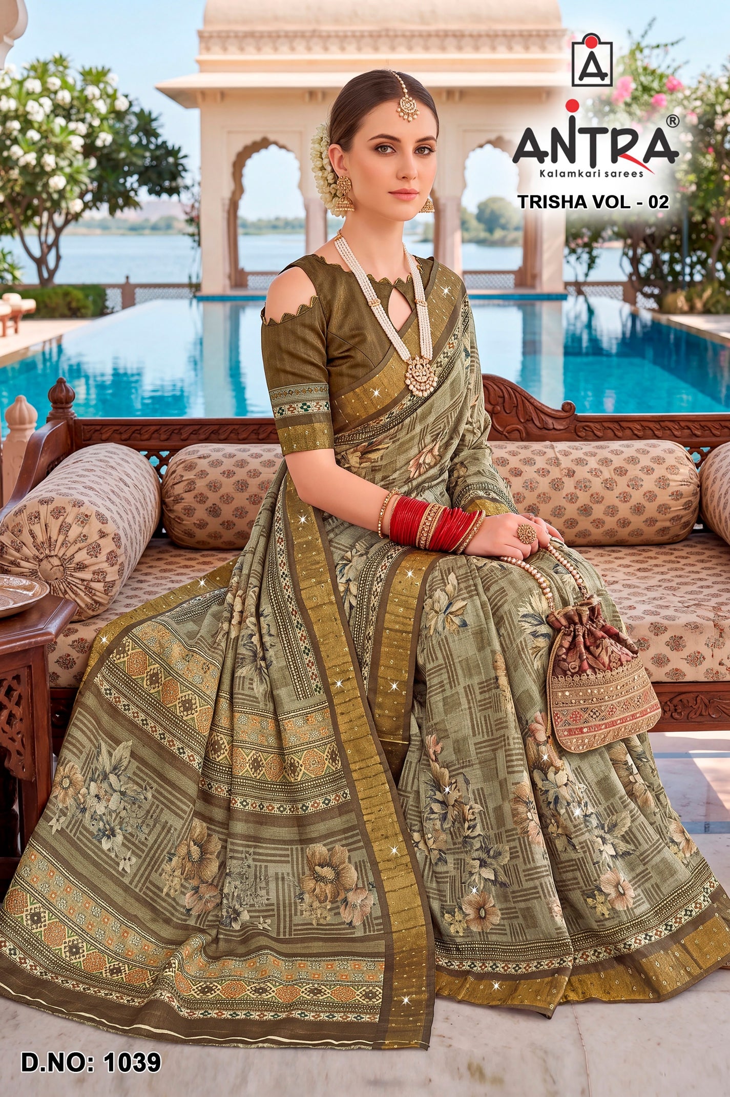 Antra Trisha Vol-2 Premium Designer Silk Saree - Wedding & Festive Wear - 4 PCS Wholesale Set