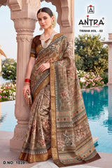 Antra Trisha Vol-2 Premium Designer Silk Saree - Wedding & Festive Wear - 4 PCS Wholesale Set