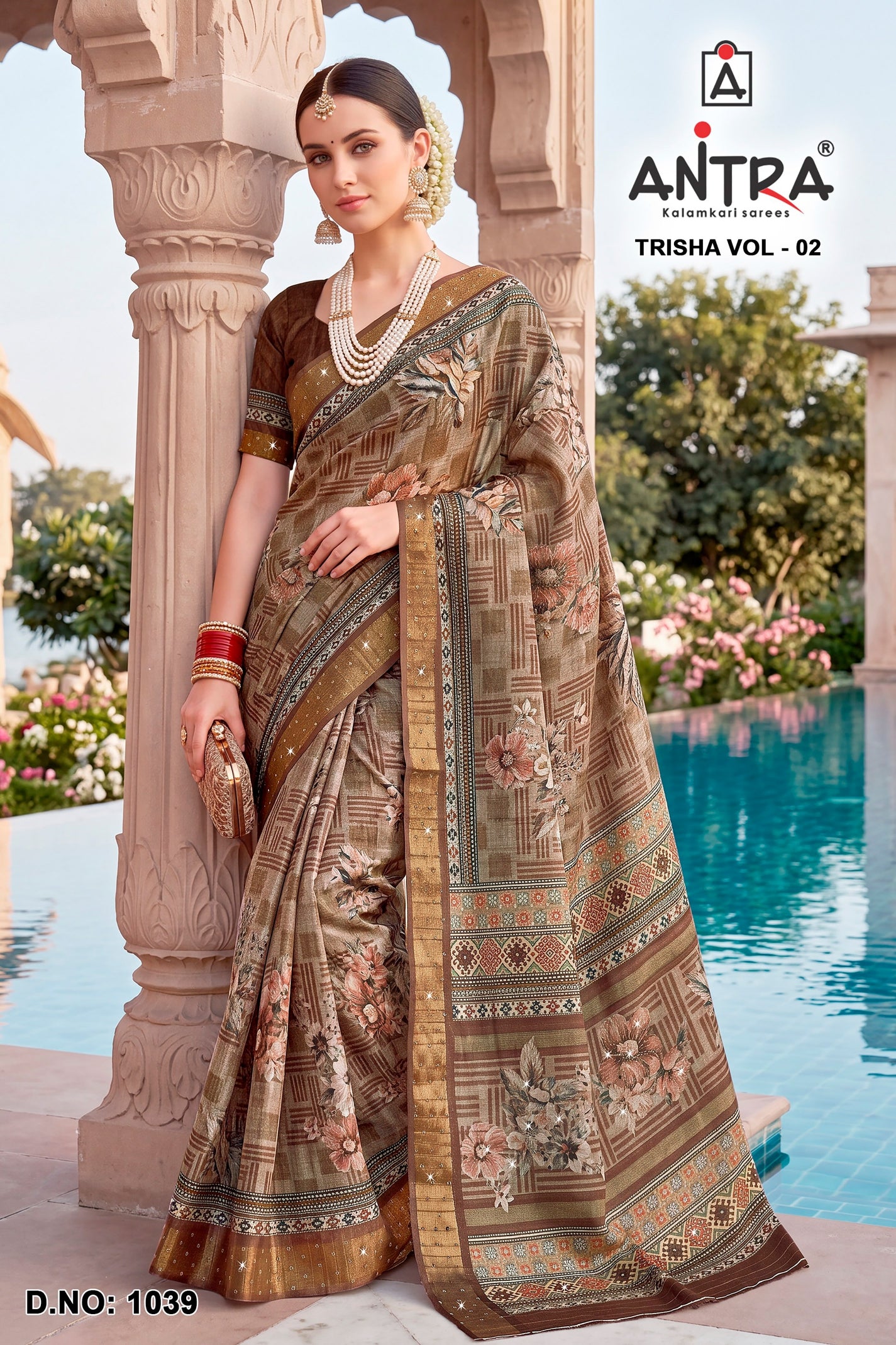 Antra Trisha Vol-2 Premium Designer Silk Saree - Wedding & Festive Wear - 4 PCS Wholesale Set