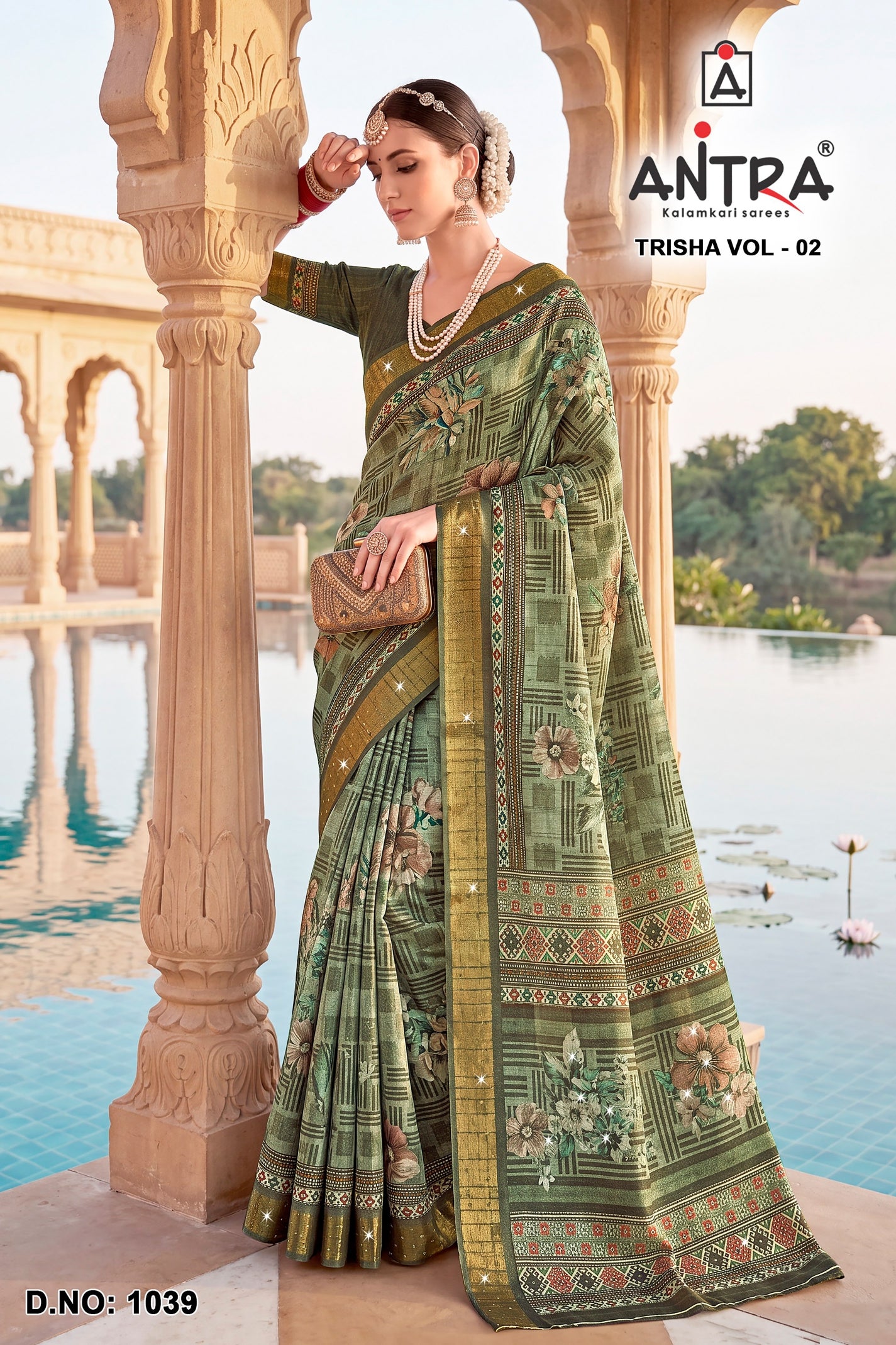 Antra Trisha Vol-2 Premium Designer Silk Saree - Wedding & Festive Wear - 4 PCS Wholesale Set