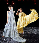 Kayaan Ayushi Vol-01 Printed Simmar Chiffon Saree (8 Pcs Set) – M.R. Saree Emporium