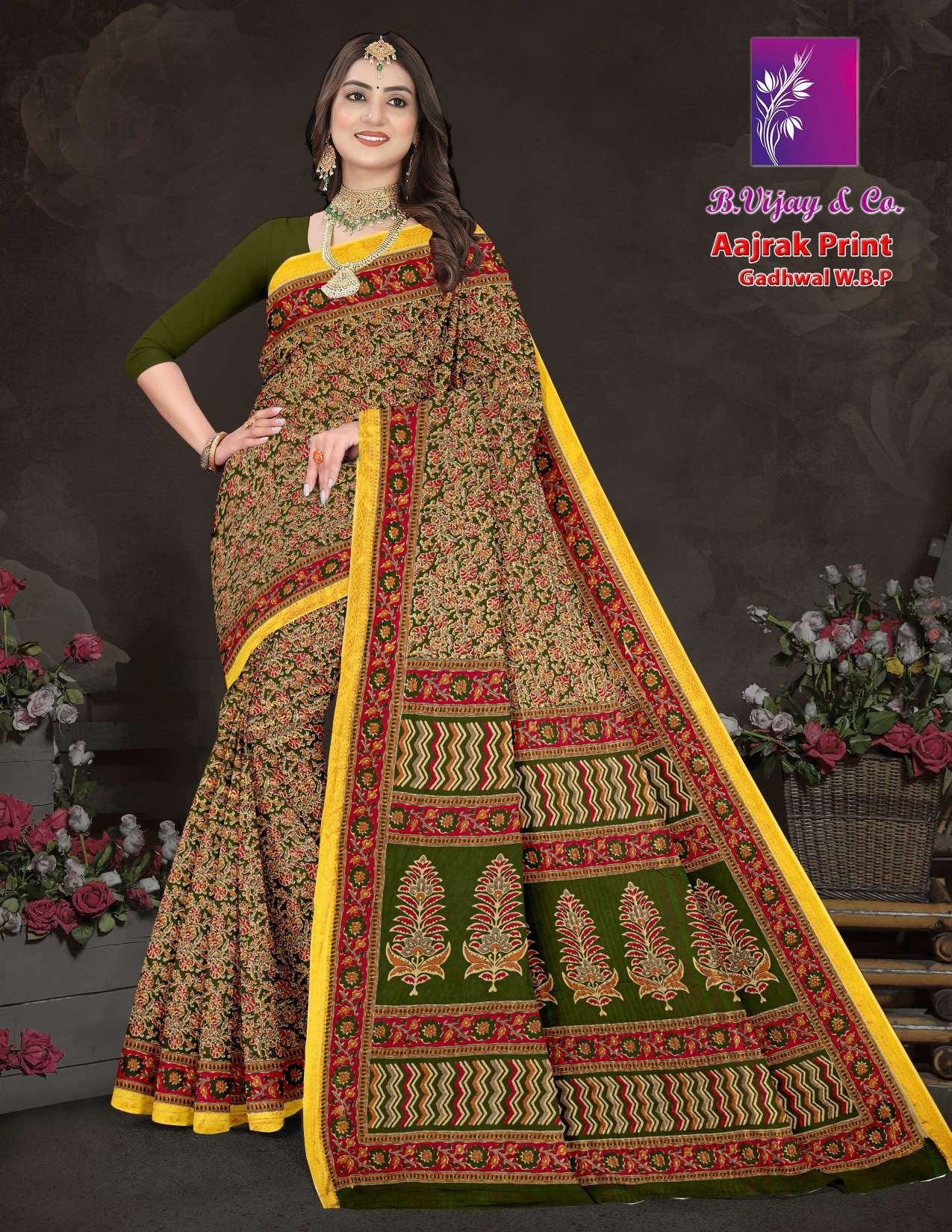 AAJRAK PRINT GADHWAL W.B.P (BVC)