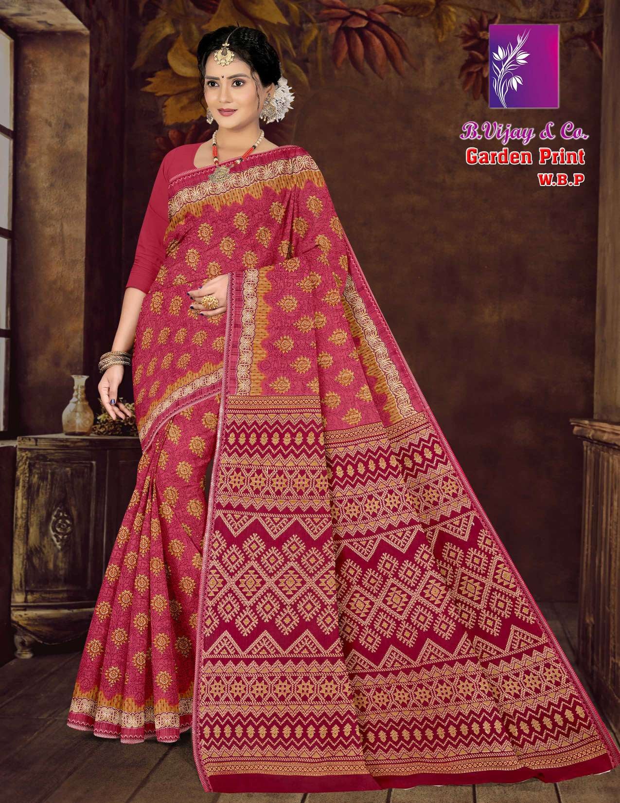 GARDEN PRINT W.B.P.(BVC)