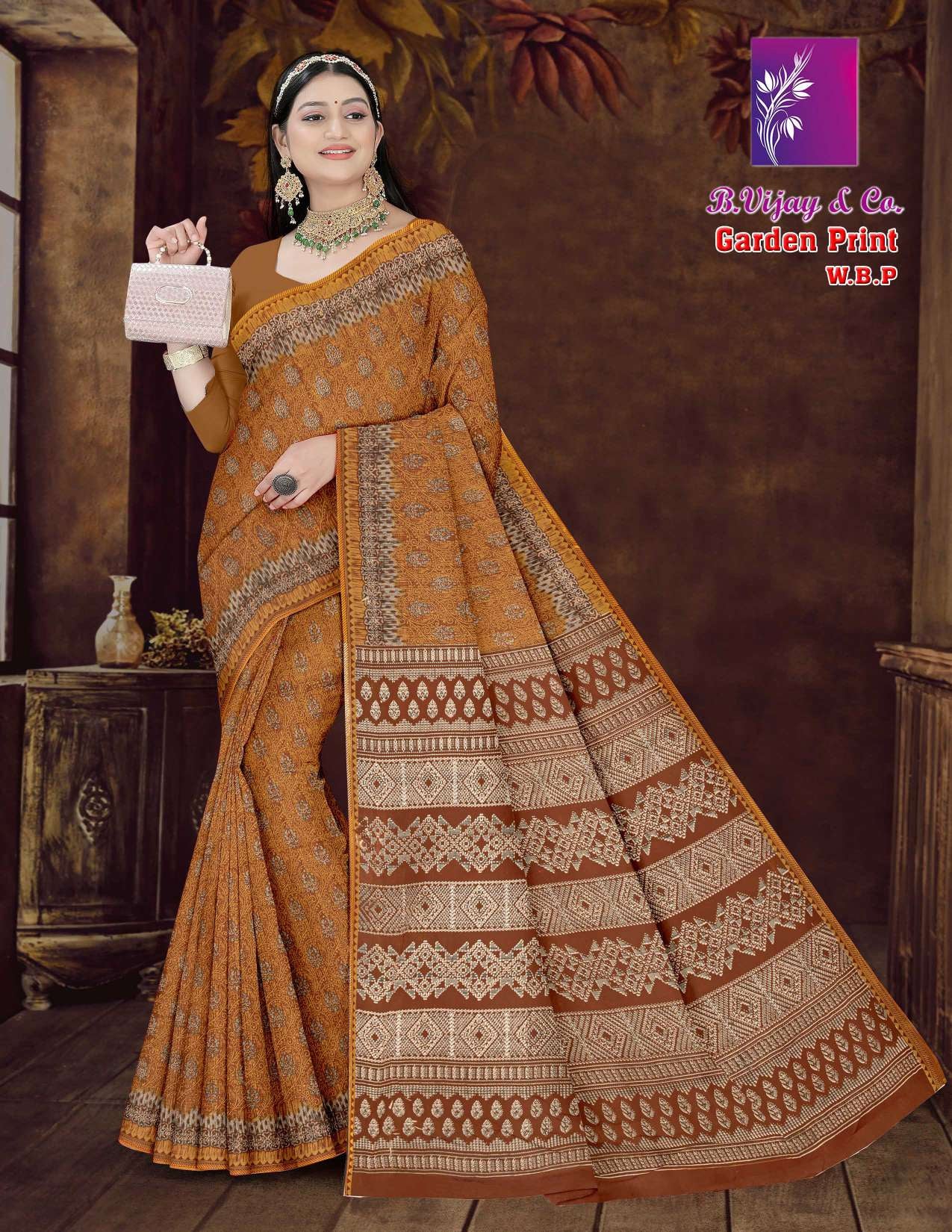 GARDEN PRINT W.B.P.(BVC)