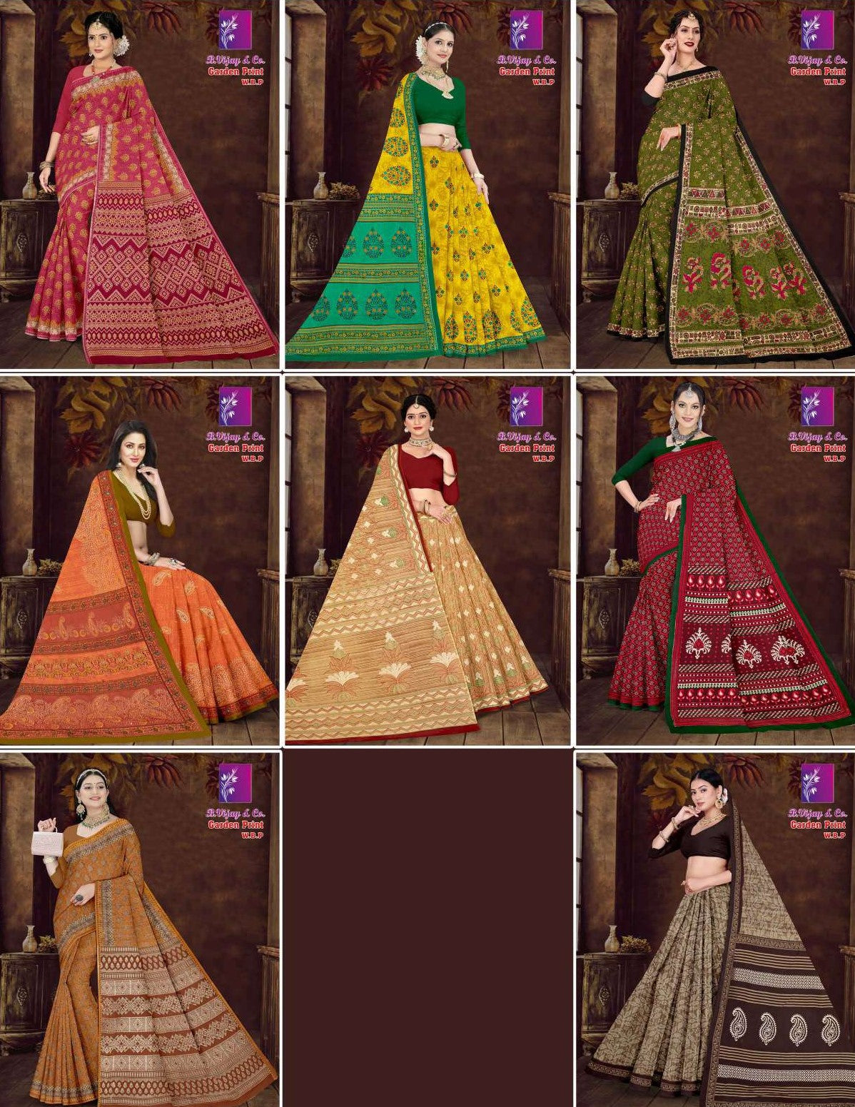 GARDEN PRINT W.B.P.(BVC)