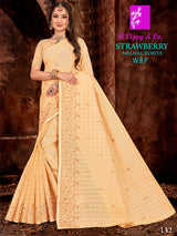 STRAWBERRY MALMAL DORIYA W.B.P (BVC)