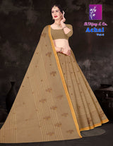 Achal Vol-3 Cotton Saree with Elegant Print Work – 8 Pcs Set -M.R. Saree Emporium