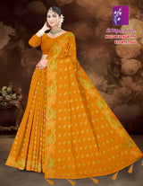 Magic Weaving Butta W.B.P With Tussle Saree – 4 Pcs Set-M.R. Saree Emporium