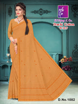 B. Vijay & Co. Prachi Cotton W.B.P Saree 8 Pcs Set -Pure Cotton Daily Wear Collection – M.R. Saree Emporium