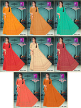 B. Vijay & Co. Prachi Cotton W.B.P Saree 8 Pcs Set -Pure Cotton Daily Wear Collection – M.R. Saree Emporium