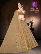 Prema Soraski W.B.P Cotton Saree with Elegant Work – 8 Pcs Set -M.R. Saree Emporium