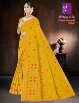 Prema Soraski W.B.P Cotton Saree with Elegant Work – 8 Pcs Set -M.R. Saree Emporium