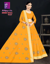 Pure Cotton Subh Kala W.B.P Saree with Traditional Motif Print & Elegant Border Daily to Festive Wear-M.R. Saree Emporium