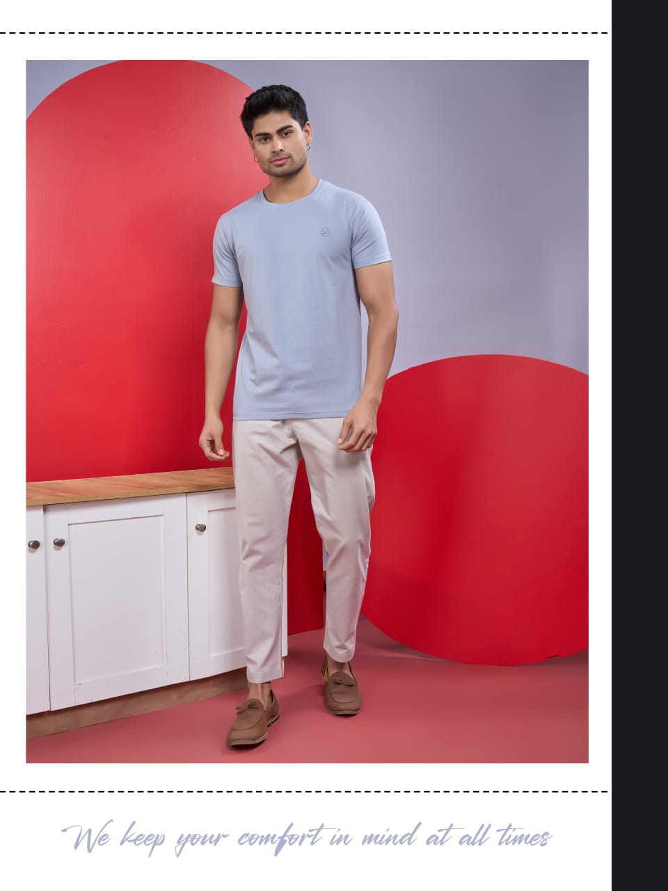 ZU Clothing Solid Brown Men’s T-Shirt (M to 3XL) | Premium Cotton – M.R. Saree Emporium