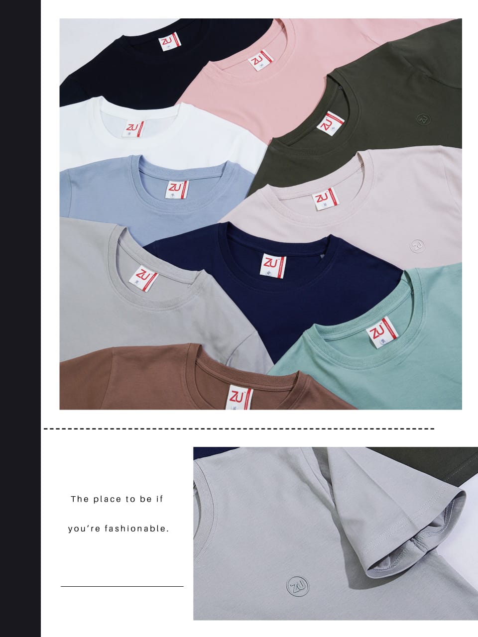 ZU Clothing Solid Brown Men’s T-Shirt (M to 3XL) | Premium Cotton – M.R. Saree Emporium