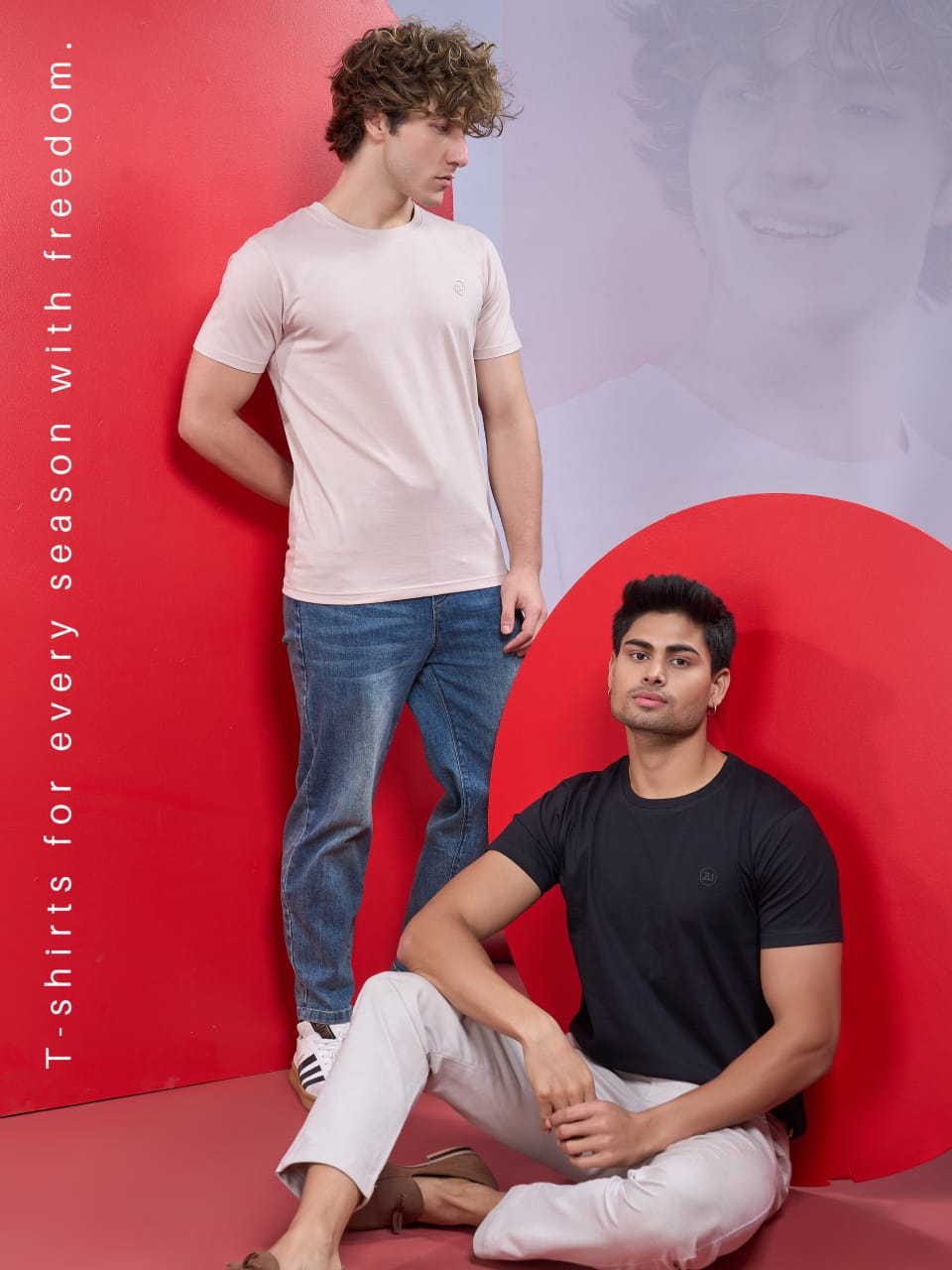 ZU Clothing Solid Brown Men’s T-Shirt (M to 3XL) | Premium Cotton – M.R. Saree Emporium