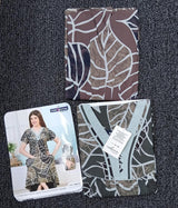 Soft Rayon Printed Nighty – 2 Pcs Set