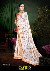 Casino Vol-52 Chiffon Saree with Running Blouse – M.R. Saree Emporium
