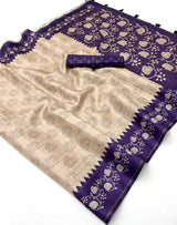RajYog Charvi Tusser Saree Wholesale M.R. Saree Emporium