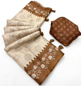 RajYog Charvi Tusser Saree Wholesale M.R. Saree Emporium