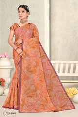 Chhapai Printed Saree Collection – 8 Pcs Set-Women Daily & Office Wear Sarees – M.R. Saree Emporium