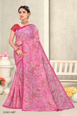 Chhapai Printed Saree Collection – 8 Pcs Set-Women Daily & Office Wear Sarees – M.R. Saree Emporium