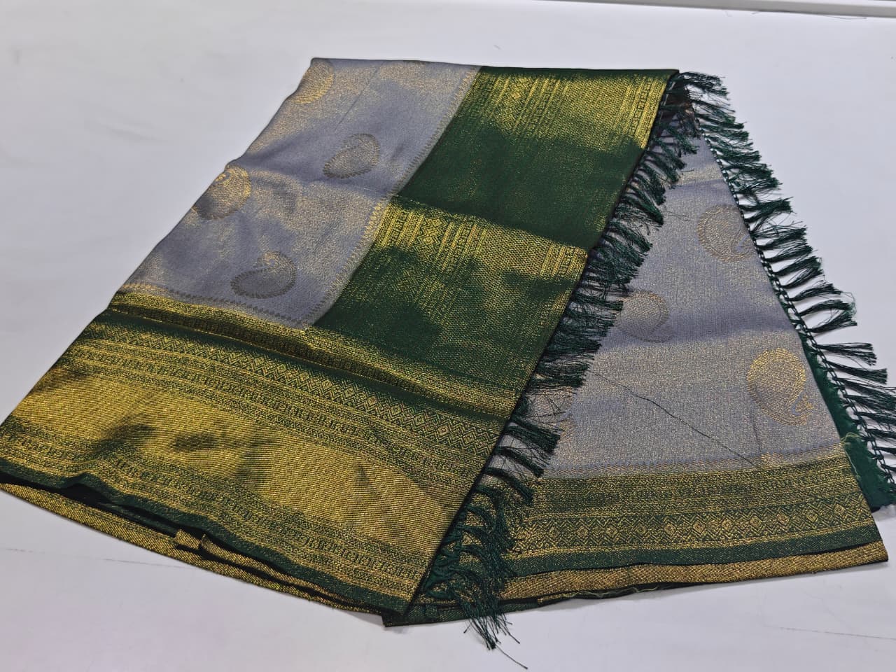 Coimbatore Soft Pattu Silk Saree - 10 Pcs Set