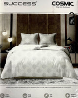 Cosmic King 100% Cotton Fancy Print King Size Bedsheet with 2 Pillow Covers – M.R. Saree Emporium