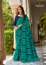 Subhash Shobhita Designer Saree Collection - Printed Daily Wear Sarees with Fancy Border -Single Pcs Available M.R. Saree Emporium