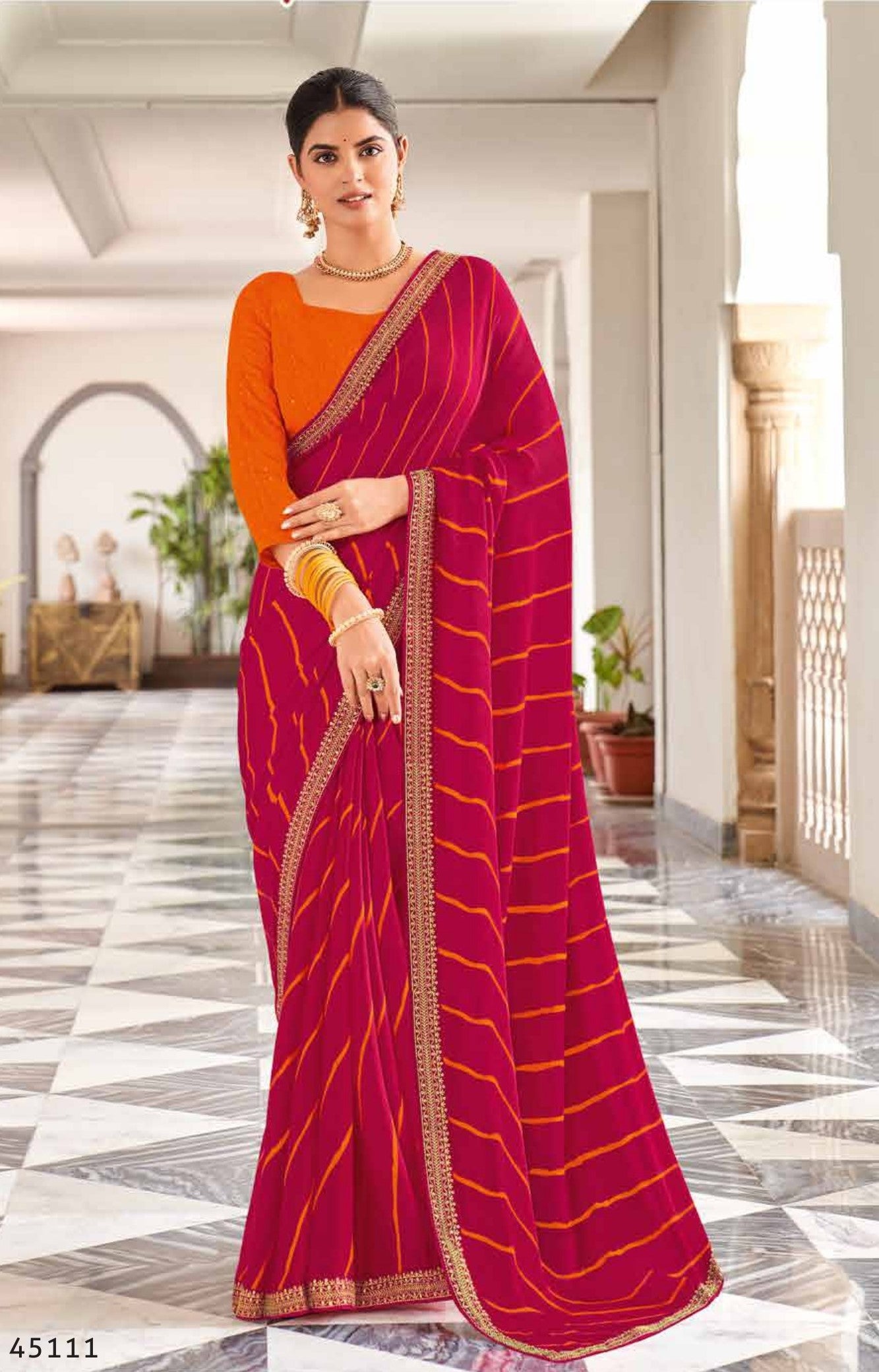 Subhash Shobhita Designer Saree Collection - Printed Daily Wear Sarees with Fancy Border -Single Pcs Available M.R. Saree Emporium