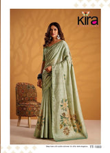Kira Kasheeda Silk Saree TT-1003 - Floral Designer Silk Saree - M.R. Saree Emporium
