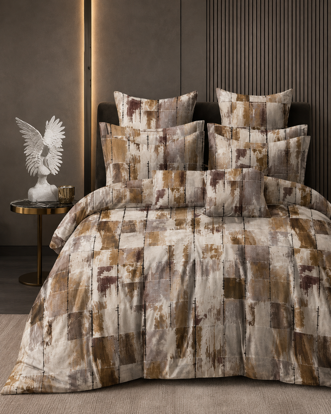 Daffodil Printed Bedsheet - Double Bed