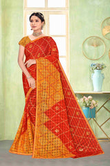 Cocknet Fabric Solo Pattern Printed Saree – Colourful Traditional Collection (8 Pcs Set)-M.R.Saree Emporium