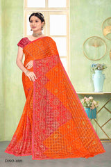 Cocknet Fabric Solo Pattern Printed Saree – Colourful Traditional Collection (8 Pcs Set)-M.R.Saree Emporium