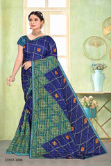 Cocknet Fabric Solo Pattern Printed Saree – Colourful Traditional Collection (8 Pcs Set)-M.R.Saree Emporium