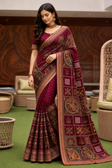 Heavy Embroidery Traditional Saree Set Of 5 Colors – Designer Festival Wear Collection-M.R. Saree Emporium