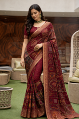 Heavy Embroidery Traditional Saree Set Of 5 Colors – Designer Festival Wear Collection-M.R. Saree Emporium