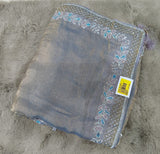 Fancy Fendy Satin Saree with Designer Border – 6 Pcs Set Premium Party Wear M.R. Saree Emporium