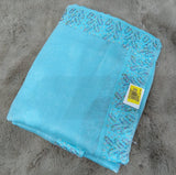 Fancy Jimmy Choo Fabric Saree with Designer Border – 5 Pcs Set -Premium Party Wear -M.R. Saree Emporium