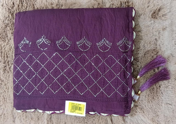 Mal Mal Silk Saree Skirt Border – M.R. Saree Emporium