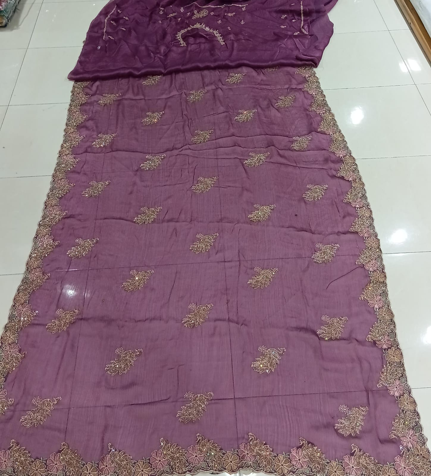Jimmy Choo Fabric Saree – Premium Party & Festive Wear-M.R. Saree Emporiu