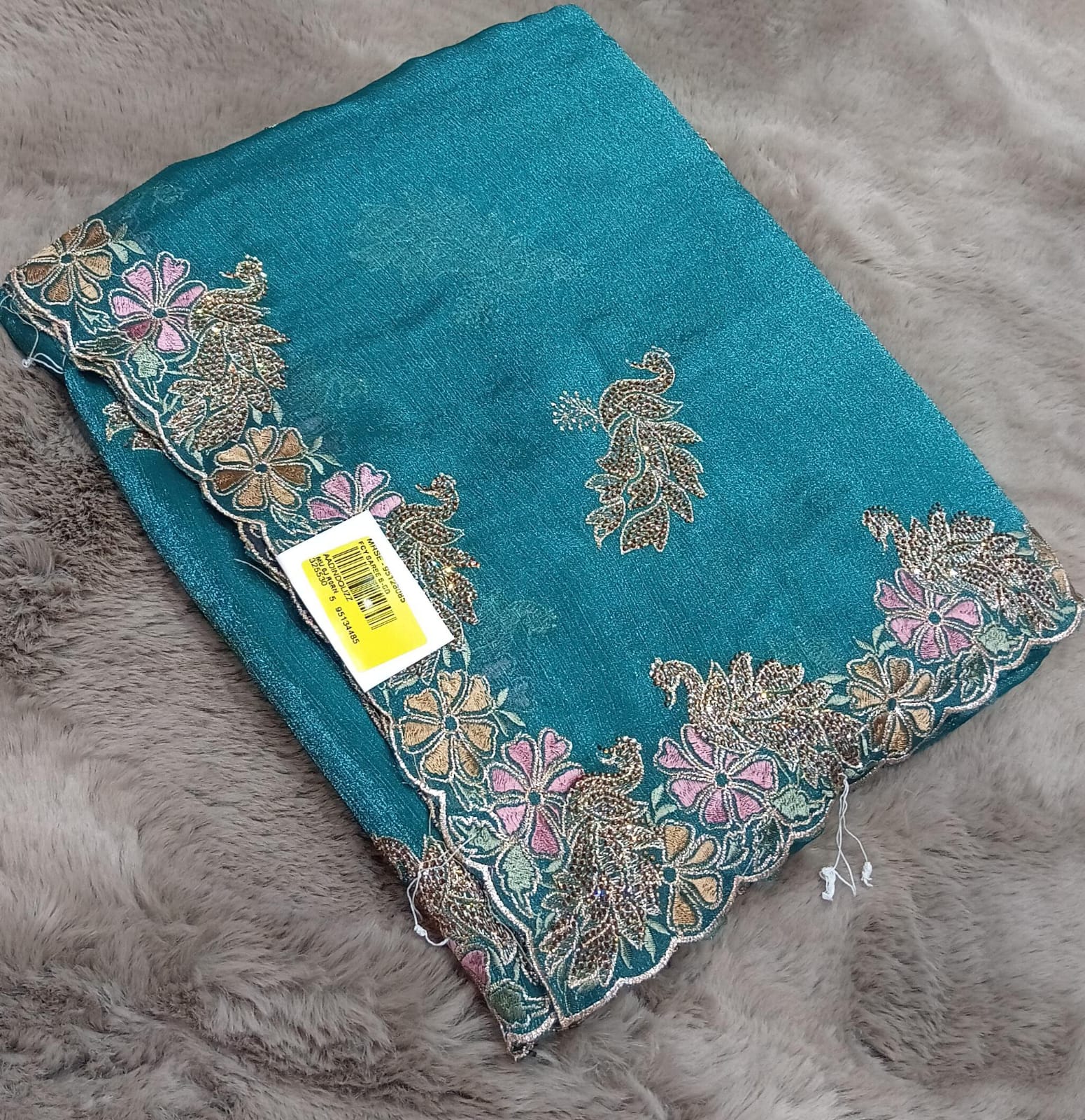 Jimmy Choo Fabric Saree – Premium Party & Festive Wear-M.R. Saree Emporiu