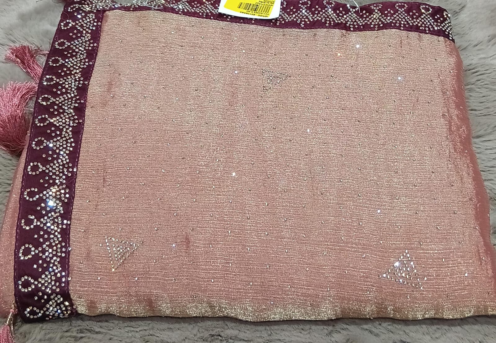 Simmar Chiffon Fancy Saree – 5 Pcs Set M.R. Saree Emporium