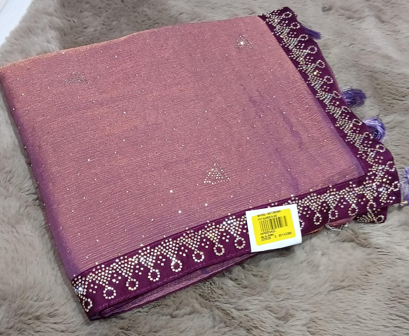 Simmar Chiffon Fancy Saree – 5 Pcs Set M.R. Saree Emporium