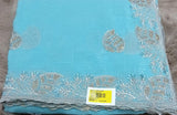 Designer Fancy Fendy Saree with Elegant Embroidery 5 pcs set – M.R. Saree Emporium