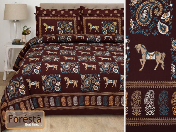 Foresta Double Bed Bedsheet-1